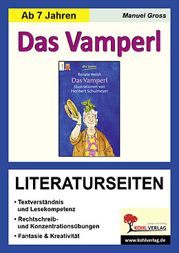 Geheftet Das Vamperl / Literaturseiten von Manuel Gross