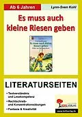 PDF Es muss auch kleine Riesen geben - Literaturseiten von Lynn-Sven Kohl