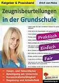 E-Book (pdf) Zeugnisbeurteilungen in der Grundschule von Erich van Heiss