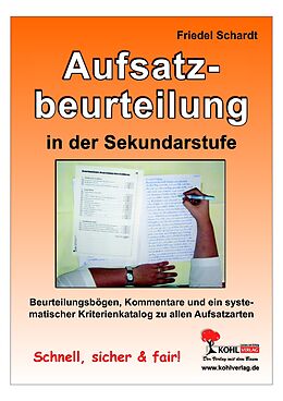 E-Book (pdf) Aufsatzbeurteilung in der Sekundarstufe von Friedel Schardt