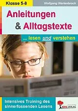 E-Book (pdf) Anleitungen und Alltagstexte lesen und verstehen von Wolfgang Wertenbroch