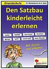E-Book (pdf) Lernwerkstatt Satzarten und Satzbau kinderleicht von Ulrike Stolz, Wolfgang Wertenbroch