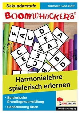 E-Book (pdf) Boomwhackers - Harmonielehre spielerisch erlernen von Andreas von Hoff