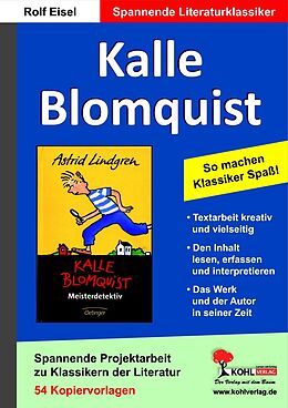 E-Book (pdf) Kalle Blomquist von Rolf Eisel