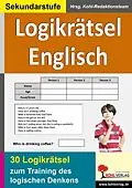 E-Book (pdf) Logikrätsel Englisch von Kohl-Verlag