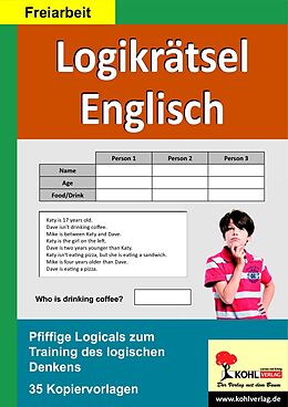 E-Book (pdf) Logikrätsel Englisch von 