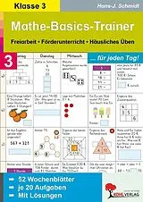 E-Book (pdf) Mathe-Basics-Trainer / Klasse 3 von Hans J Schmidt