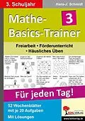 E-Book (pdf) Mathe-Basics-Trainer / Klasse 3 von Hans J Schmidt