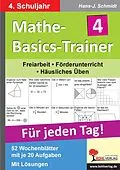 E-Book (pdf) Mathe-Basics-Trainer / Klasse 4 von Hans J Schmidt