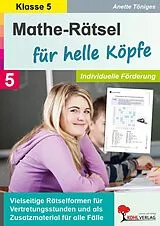 PDF Mathe-Rätsel für helle Köpfe / Klasse 5 von Anette Töniges