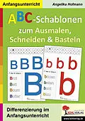 E-Book (pdf) ABC-Schablonen zum Ausmalen, Schneiden und Basteln von Angelika Hofmann