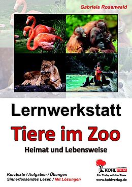 E-Book (pdf) Lernwerkstatt Tiere im Zoo von Gabriela Rosenwald