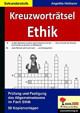 E-Book (pdf) Kreuzworträtsel Ethik von Angelika Hofmann