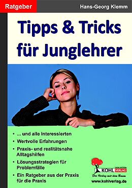 E-Book (pdf) Tipps &amp; Tricks für Junglehrer von Hans-Georg Klemm