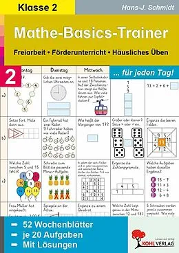 E-Book (pdf) Mathe-Basics-Trainer / Klasse 2 von Hans-J. Schmidt