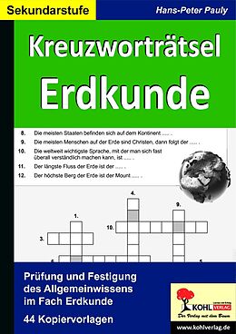 E-Book (pdf) Kreuzworträtsel Erdkunde von Hans-Peter Pauly