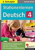 E-Book (pdf) Stationenlernen Deutsch / Klasse 4 von Daniela Scherf