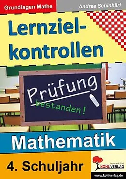 E-Book (pdf) Lernzielkontrollen Mathematik / Klasse 4 von Andrea Schinhärl