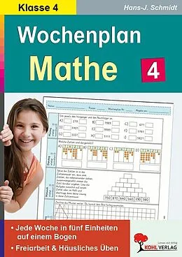 E-Book (pdf) Wochenplan Mathe / Klasse 4 von Hans-J. Schmidt