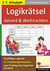 E-Book (pdf) Logikrätsel Advent &amp; Weihnachten von Tim Schrödel, Moritz Quast