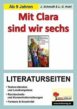 E-Book (pdf) Mit Clara sind wir sechs - Literaturseiten von Jasmin Schmidt, Lynn S Kohl