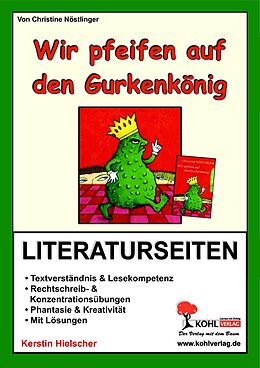 E-Book (pdf) Wir pfeifen auf den Gurkenkönig - Literaturseiten von Kerstin Hielscher