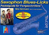 Milo (Klaus-Peter) Herrmann Notenblätter Pocketguide Saxophon Blues Licks (+MP3-Download)
