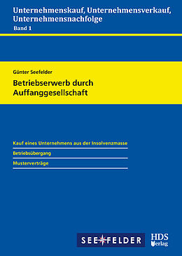 E-Book (pdf) Betriebserwerb durch Auffanggesellschaft von Günter Seefelder