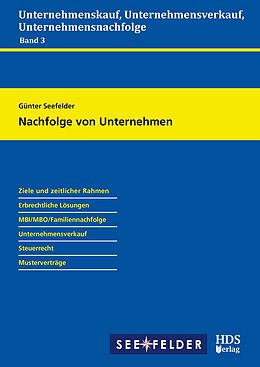 E-Book (pdf) Nachfolge von Unternehmen von Günter Seefelder
