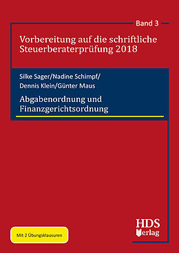 E-Book (pdf) Abgabenordnung und Finanzgerichtsordnung von Silke Sager, Nadine Schimpf, Dennis Klein
