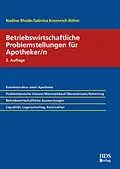 E-Book (pdf) Betriebswirtschaftliche Problemstellungen für Apotheker/n von Nadine Rhode, Sabrina Krennrich-Böhm