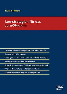 E-Book (pdf) Lernstrategien für das Jura-Studium von Erwin Hoffmann