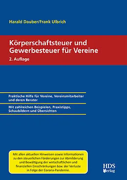 E-Book (pdf) Körperschaftsteuer und Gewerbesteuer für Vereine von Harald Dauber, Frank Ulbrich