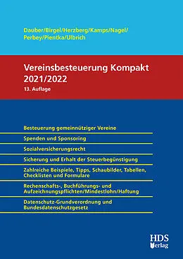 E-Book (pdf) Vereinsbesteuerung Kompakt von Harald Dauber, Karl Birgel, Anja Herzberg