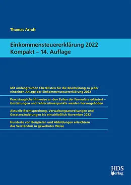 E-Book (pdf) Einkommensteuererklärung 2022 Kompakt von Thomas Arndt