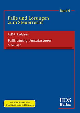 E-Book (pdf) Falltraining Umsatzsteuer von Rolf-Rüdiger Radeisen