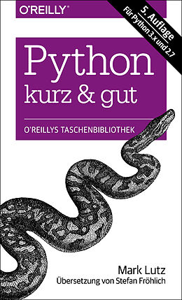 Kartonierter Einband Python - kurz &amp; gut von Mark Lutz
