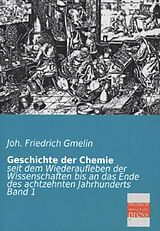 Kartonierter Einband Geschichte der Chemie von Joh. Friedrich Gmelin