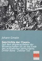 Kartonierter Einband Geschichte der Chemie von Johann Gmelin