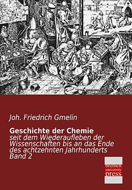 Kartonierter Einband Geschichte der Chemie von Joh. Friedrich Gmelin
