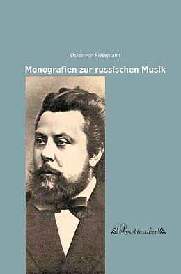 Kartonierter Einband Monografien zur russischen Musik von Oskar von Riesemann