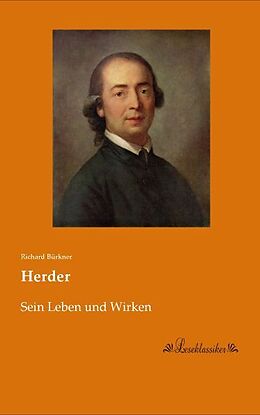 Kartonierter Einband Herder von Richard Bürkner