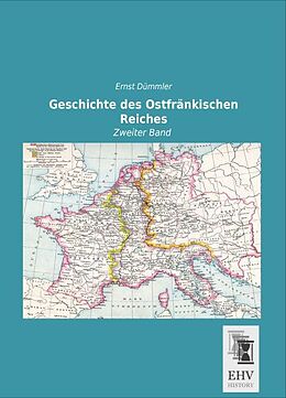 Kartonierter Einband Geschichte des Ostfränkischen Reiches von Ernst Dümmler