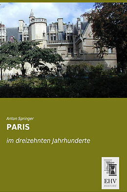 Kartonierter Einband PARIS von Anton Springer