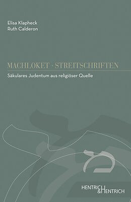 Kartonierter Einband Säkulares Judentum aus religiöser Quelle von Elisa Klapheck, Ruth Calderon