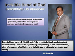 eBook (epub) Invisible Hand of God de M.Karthik