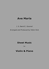 E-Book (epub) Ave Maria - J.S. Bach / C. Gounod von Viktor Dick