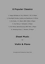 E-Book (epub) Popular Classics (Violin & Piano) von Viktor Dick