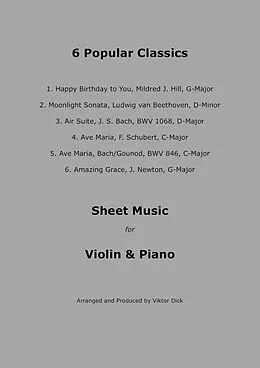 E-Book (epub) Popular Classics (Violin & Piano) von Viktor Dick