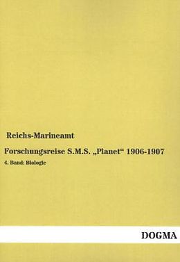 Kartonierter Einband Forschungsreise S.M.S.  Planet  1906-1907 von 